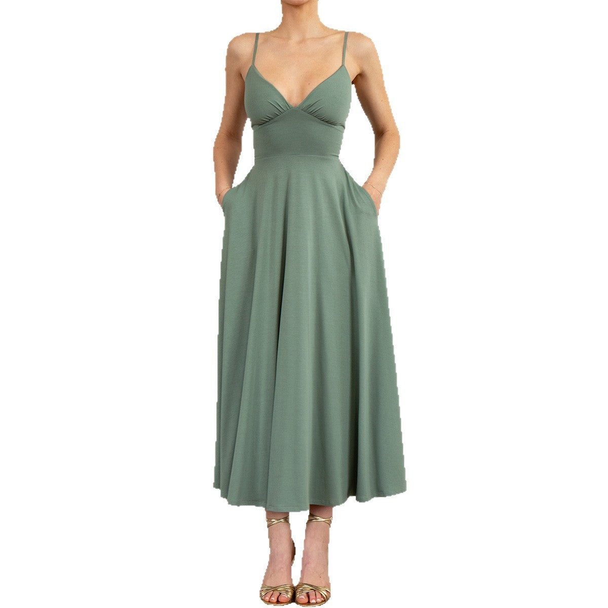 Fashionable Elegant High-end Sling Women's Dress