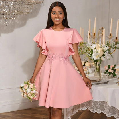 robe Convient pour les fêtes et les cocktails, sans manches.